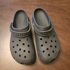 CROCS Mens Black Water Shoes Size 11